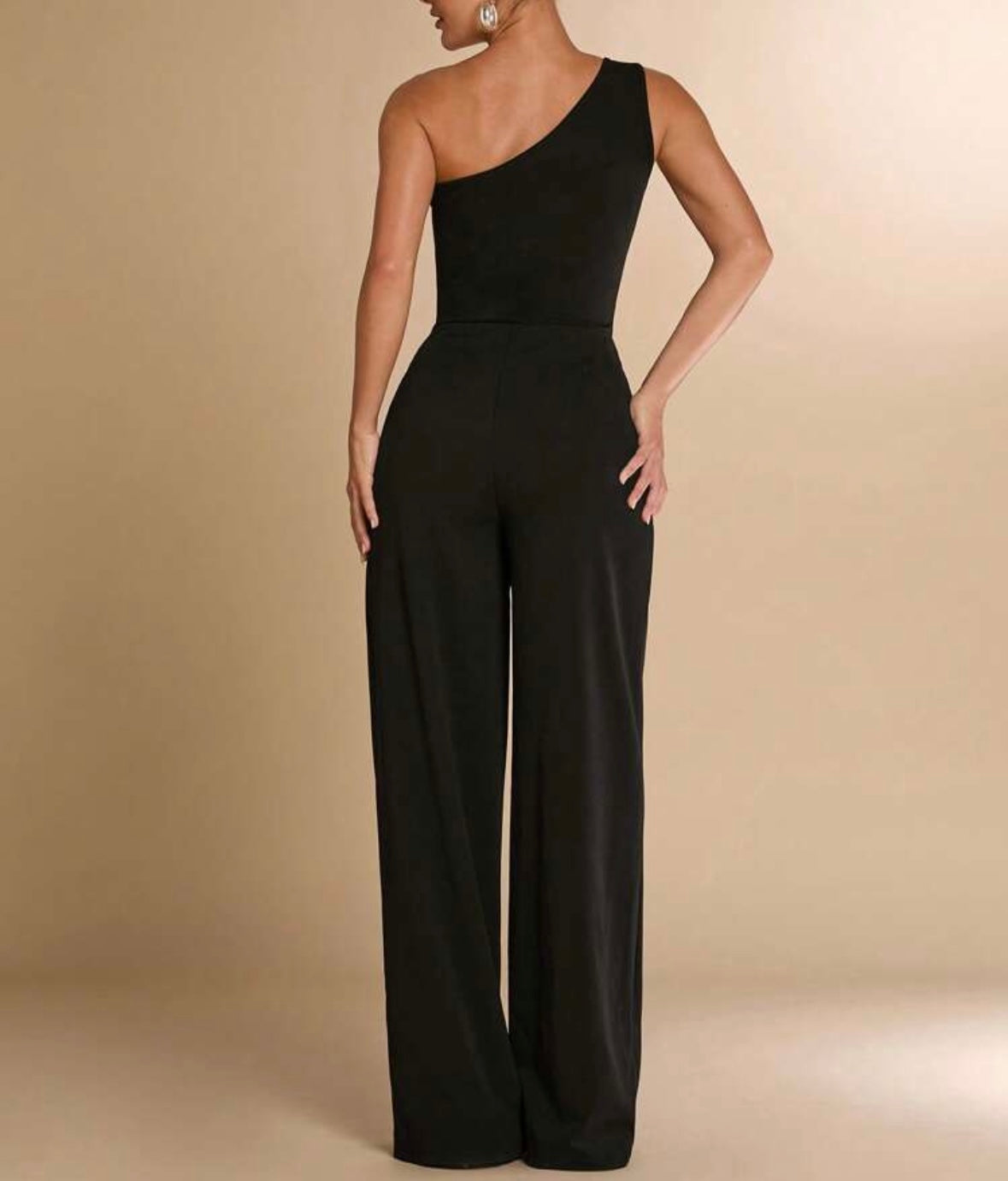 Bloom in Black Jumpsuit