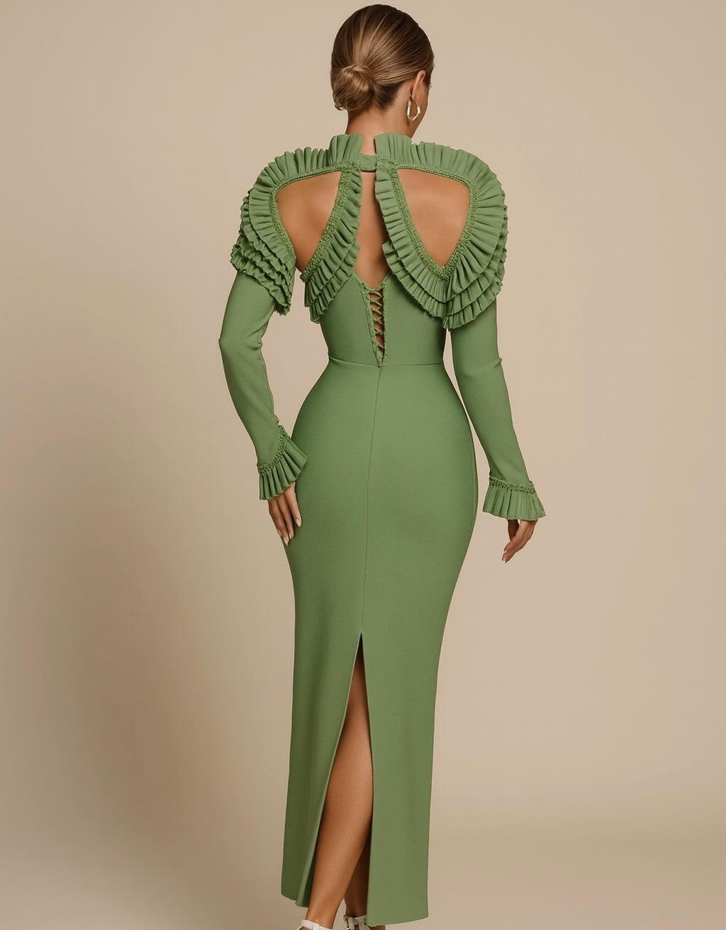 Green Statement Dress
