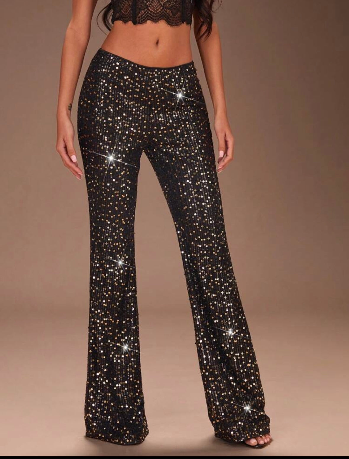 Black & Gold Pants