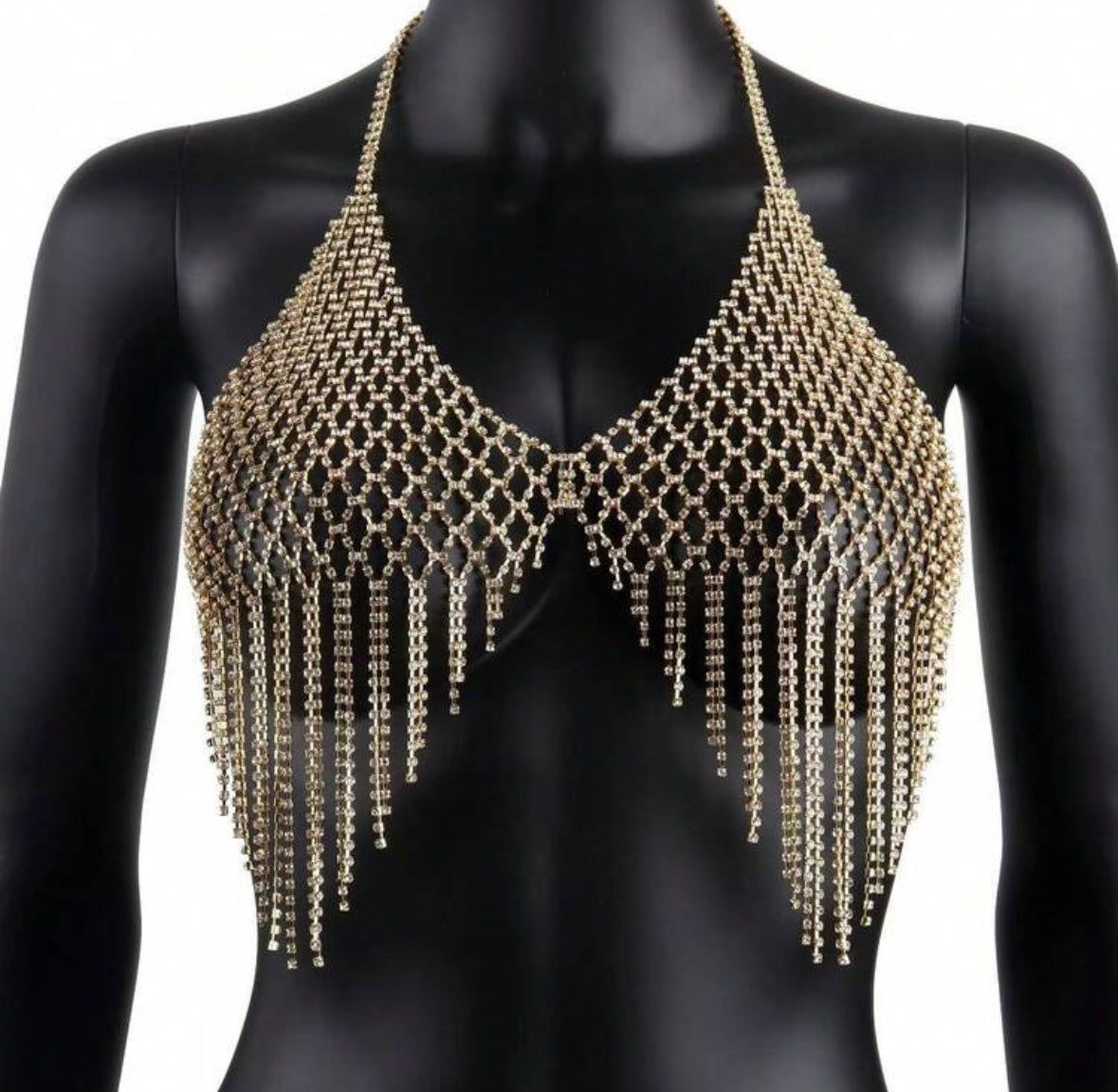 Dazzling Rhinestone Super Shiny Top